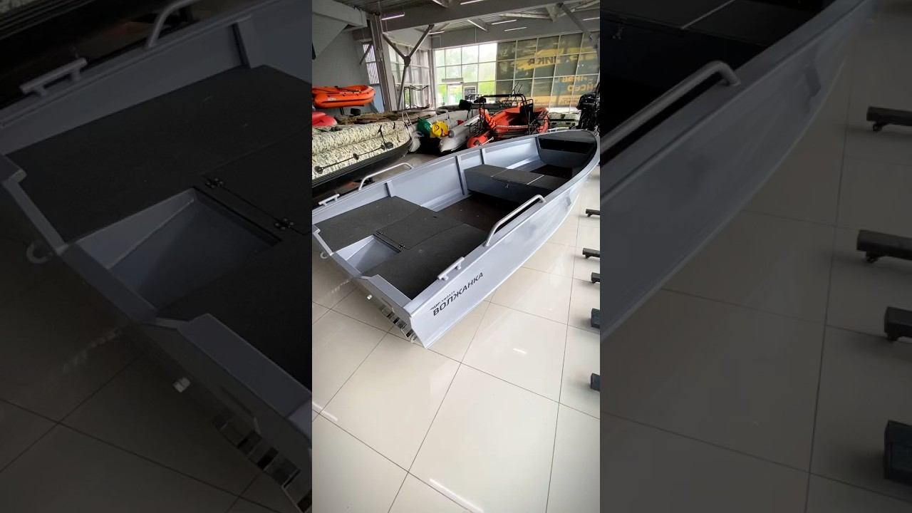 ТОПОВАЯ лодка из алюминия Волжанка 42 Scout от компании Аква-Моторс ✅ #аквамоторс