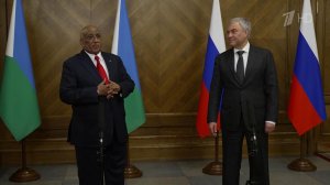 Председатель Госдумы Вячеслав Володин встретился с председателем Национального собрания Джибути