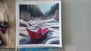 Акрил. Большому кораблю - большое плавание