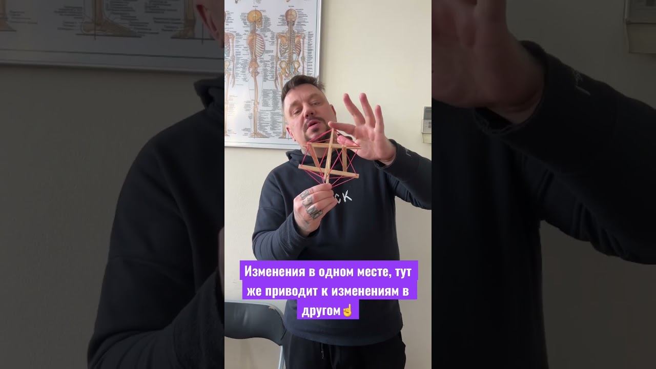 Система тенсегрити. Доктор остеопат Роман Воронцов