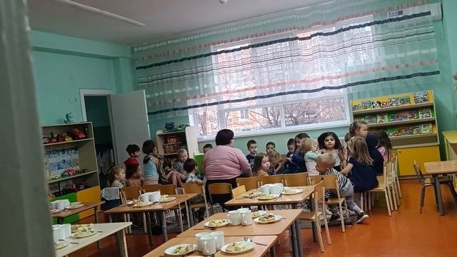 в садике