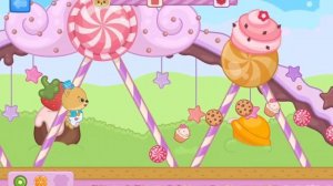 Увлекательные гонки в сладком мире.  Игры для малышей. Учиться весело! Логопедический мультик.