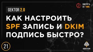 SPF запись и DKIM подпись для доменной почты. Как настроить просто и быстро?