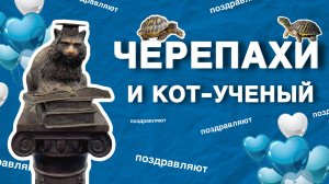 Черепашки и Кот Учёный поздравляют студентов с Юбилеем РУДН