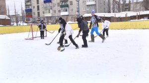 Хоккей с мячом в валенках состоялся в Шадринске (2025-02-10)