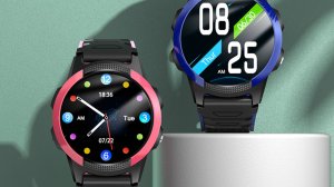 Детские смарт часы FA56 с сим картой и GPS-трекером.