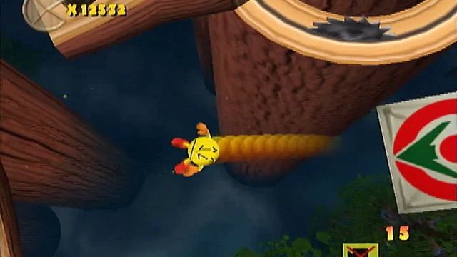 Pac-Man World 2 - Treewood Forest - Time Trial - 0:47【WORLD RECORD】 смотреть онлайн