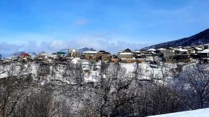 Высокогорное село в Дагестане.