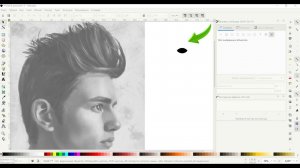 Создание портрета с помощью инструмента "Перо"(1)