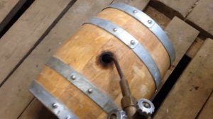 Обжиг бочки неразборный