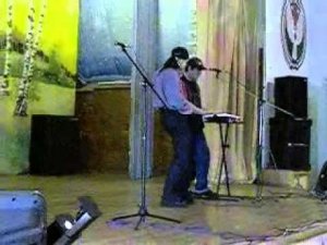 дуэт "Электронный Мальчик". Выступление в тюрьме.