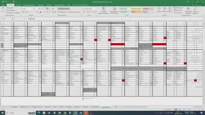 Учимся делать расписание в Excel