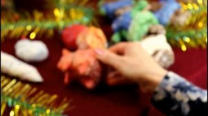 Пробую делать ватные игрушки