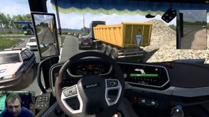 Euro Truck Simulator 2 сезон 3 серия 9 Подложка карты и Волга мэп