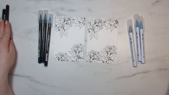 Porównianie Arteza Real Brush Pen z ZIG Clear Color Real Brush + rozdawajka смотреть онлайн