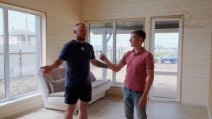 Дом в ипотеку. Проект - Talo-71. Отзыв о проделанной работе компании "Русские Поместья"