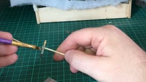 HMS Victory Model Ship Build Part 8 Modifying The Ships Wheel