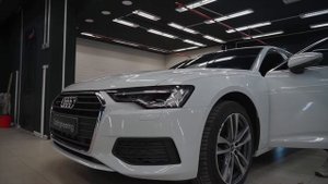 Установка доводчиков дверей на Audi A6 C8 (доводчики Ауди А6 С8)