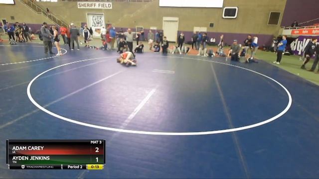 110 Lbs 5th Place Match - Adam Carey, IA Vs Ayden Jenkins, TN 6a93 смотреть онлайн