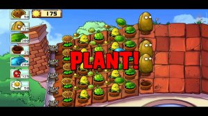 Plants vs Zombies 1 я опять вернулся к растениям