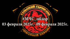 #МЧСобзор c 3 февраля по 9 февраля