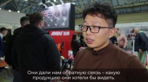 Ramondy Guo, представитель JINDY (Китай)