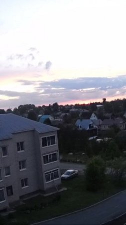 Закат Солнца Девятого Июня
