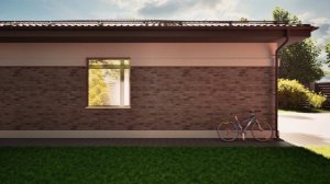 Дом из газобетонных блоков 91 м2 с тремя спальнями