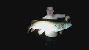 Ночная подводная охота. Осень. Щука 5400