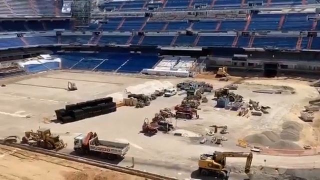 Реконструкция SANTIAGO BERNABEU смотреть онлайн