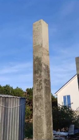 Залили колонны в четкий уровень