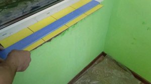 Подоконник из плитки своими руками.