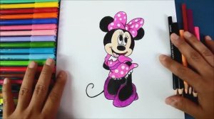Как нарисовать Минни Маус (Дисней)