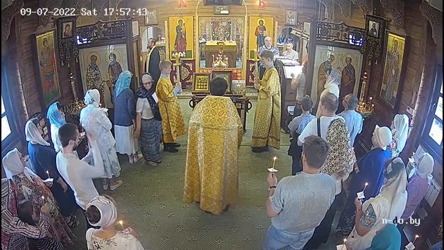 ☦ Прямой эфир | Всенощное бдение в храме Николая Японского | 09.07.2022 г. в 17.00