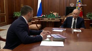 Пушилин рассказал Путину о социально-экономическом развитии ДНР