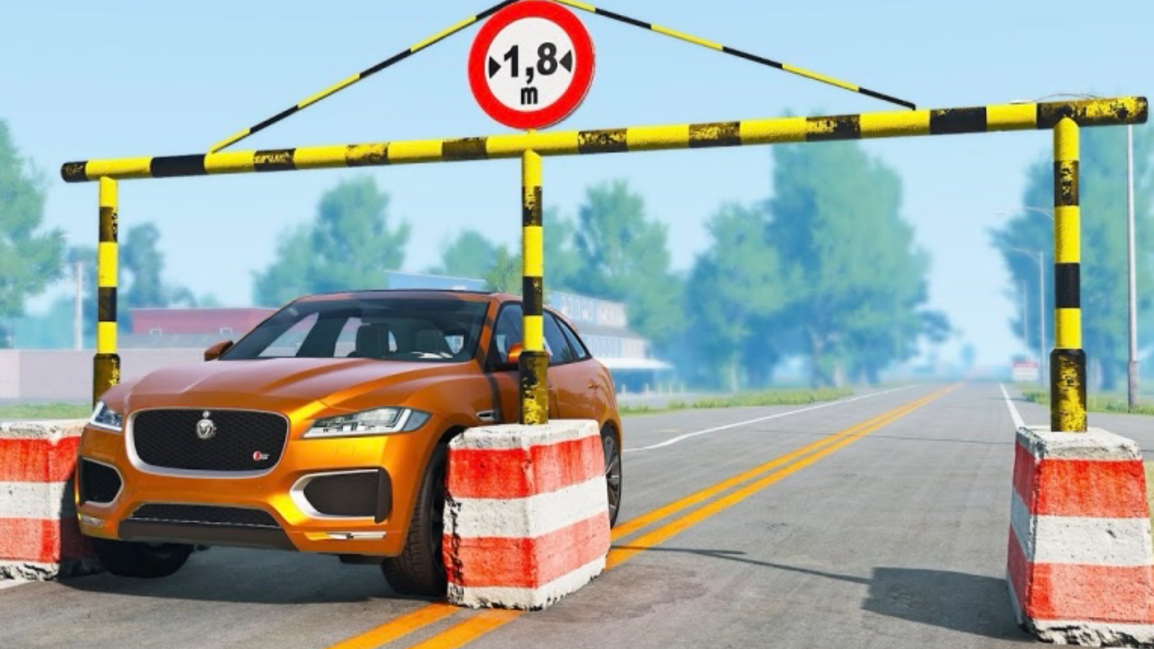 Ограниченный проезд в BeamNG drive смотреть онлайн