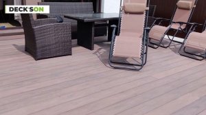 Террасная доска вокруг бассейна