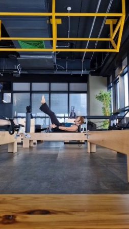 Pilates Reformer 🙂 | Урок Пилатеса на Реформере🙏 #video #love #workout #pilates #reformer #reels