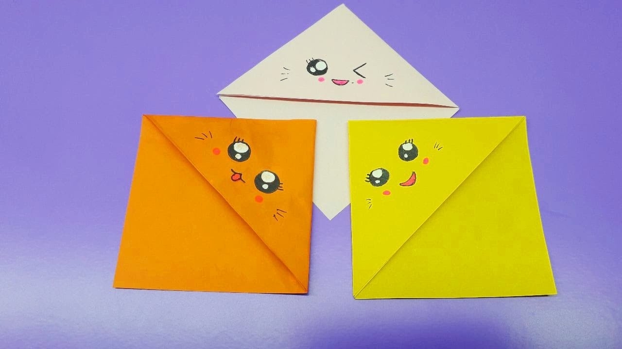 Закладка для книги своими руками за 3 минуты | Оригами закладка. смотреть онлайн