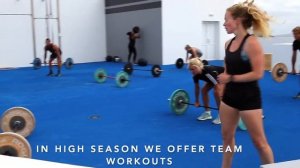 Club La Santa's CrossFit Area with Aurora