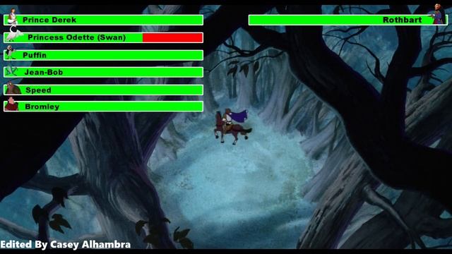 The Swan Princess (1994) Final Battle with healthbars 1/2 смотреть онлайн