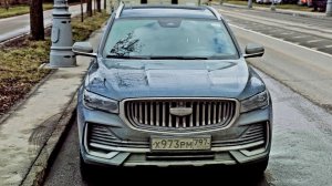 GEELY MONJARO каршеринг ДЕЛИМОБИЛЬ. 2 литра 238лс 33990км пробег - конкурент EXED RX)