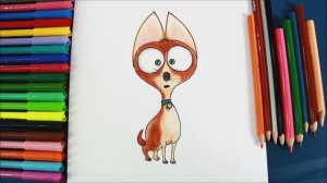 Как нарисовать чихуахуа ПИНАТУ Тайная жизнь домашних животных