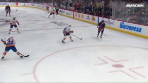 Jets' Kyle Connor Threads Perfect Pass To Gabriel Vilardi For Goal On Fast Break