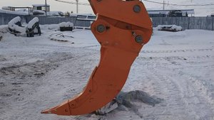 Клык рыхлитель для экскаватора в работе. "Ковши74"
