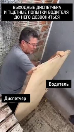 Диспетчер и водитель