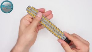 How to Make a Paracord Bracelet Siberian Tiger Сибирский тигр.