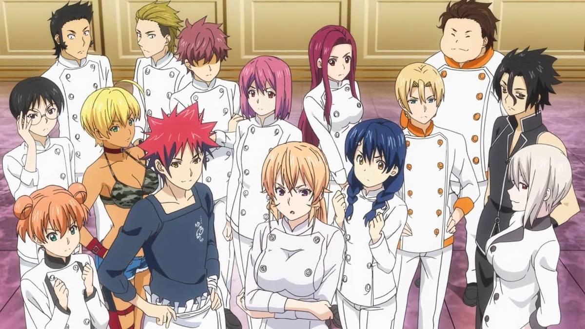 Повар-боец Сома - сезон 1 серия 1 / Food Wars! Shokugeki no Soma