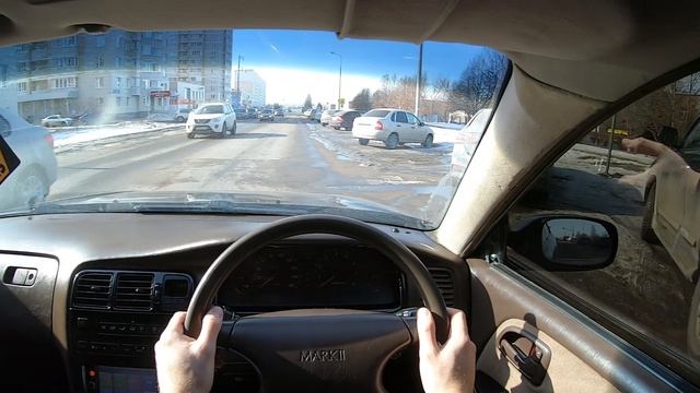 1993 Toyota MARK II POV TEST DRIVE