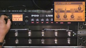 Line6 POD X3-Live Video Demo IV Part 2 by Glenn Delaune